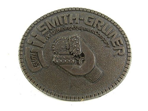 Primary image for Vintage Smith Gruner Sii Mining Equipment Company Belt Buckle 41917