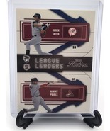 ALBERT PUJOLS + DEREK JETER 2004 Playoff Prestige League Leaders DOUBLE ... - $23.70 CAD