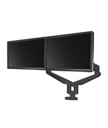 ESI EDGE2 Black Heavy Duty Dual Arm Monitor Stand Desk Mount Adjustable ... - $1,988.01 MXN