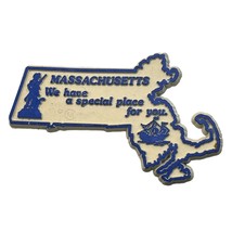 Massachusetts State Refrigerator Magnet Vintage Travel Souvenir Special ... - £6.21 GBP