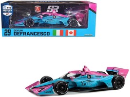 Dallara IndyCar #29 Devlin DeFrancesco &quot;EVTEC Performance Group&quot; Andretti Stein - £72.00 GBP