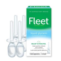 Fleet Laxatives, Liquid Glycerin Suppositories for Adult Constipation Re... - $8.90