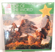 Top Of The World Greg Beecham 1000 Pcs Great American Puzzle Factory Eagles - £15.64 GBP