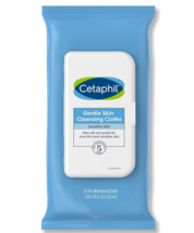 Cetaphil Gentle Skin Cleansing Cloths for Dry, Sensitive Skin 25.0ea - £31.45 GBP