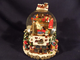 Kirkland Santa Rotating Lighted Musical Snowglobe - Excellent - Orig Box - £59.12 GBP