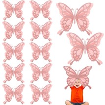 12 Pcs Large Butterfly Party Decoration Paper Butterfly Stickers In 2 Different  - £19.17 GBP