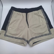Under Armour UA Baseline Pro Mesh Shorts Womens Medium 5&quot; Black Taupe $5... - $600.67 MXN