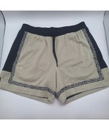 Under Armour UA Baseline Pro Mesh Shorts Womens Medium 5&quot; Black Taupe $5... - $600.67 MXN