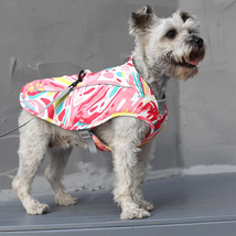 Reflective Waterproof Dog Jacket With Stylish Print Design - £13.44 GBP+