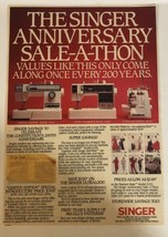 1987 Singer Sewing Machines Vintage Print Ad pa22 - £4.68 GBP