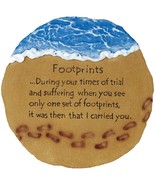 Spoontiques - Garden Dcor - Footprints Stepping Stone - Decorative Stone... - £30.66 GBP
