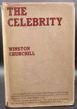 Winston Churchill CELEBRITY Vintage Dust Jacket Humor Novel Biblio Detective - £24.77 GBP