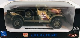 NewRay Dodge Power Wagon WW2 U.S. Marine Corps Truck 1/32 Scale - £19.40 GBP