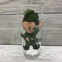 Pepsi Elmer Fudd Warner Bros 1973 Looney Tunes Glass Collector Series Ex... - $225.96 MXN