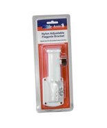annin flagmakers 642630r White, Adjustable Plastic Flag Bracket - €22,56 EUR
