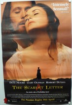The Scarlet Letter Laser-disc Movie Poster Made In 1995 - £16.24 GBP