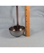 Ekco Forge Stainless Ladle 11&quot; Black Handle Rivets 3&quot; Diam Ladle Pour Sp... - $184.35 MXN