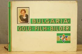 VINTAGE Tobacco Bulgaria Gold Film Movie Star Cigarette Trading Cards Bo... - $2,254.02 MXN