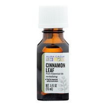 Aura Cacia - Pure Essential Oil Cinnamon Leaf - 0.5 Fl Oz(D0102H5KAST.) - £7.50 GBP