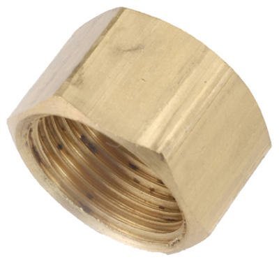 ANDERSON METALS 700081-10 5/8&quot; Brass Clamp Cap - $17.35