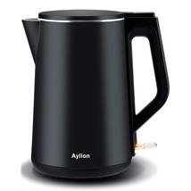 Electric Kettle, 100% Stainless Steel Interior Double Wall Electric Tea ... - $61.99