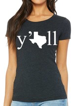 Texas Yall womens scooped neck shirt | Texas home track tee | Don&#39;t Mess... - £17.78 GBP