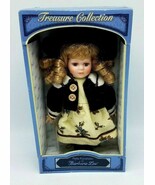 New In Box Collectible Petite Porcelain Doll by Barbara Lee Treasure Col... - $187.21 MXN