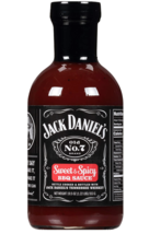 Jack Daniel&#39;s Old No. 7 Sweet &amp; Spicy BBQ Sauce – Authentic Small Batch 2 Pack - £15.79 GBP