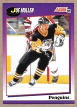 1991-92 Score American #268 Joe Mullen Pittsburgh Penguins - £1.48 GBP