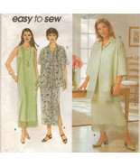 Misses Plus Size Career Office Pullover Dress Shirt Jacket Sew Pattern 1... - €8,61 EUR