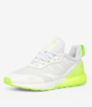 Adidas ZX 2K Boost 2.0 Men&#39;s Size 12 | White | Neon Green - GY3239 NEW!  W/ Box - £109.94 GBP