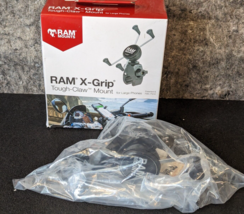 RAM Mount Tough-Claw Mount with X-Grip Large Phone Cradle RAM-HOL-UN10-4... - £57.84 GBP