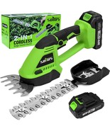 Soyus Hedge Trimmer Cordless, 2-In-1 Handheld Hedge Trimmers, 20V Electr... - $58.92