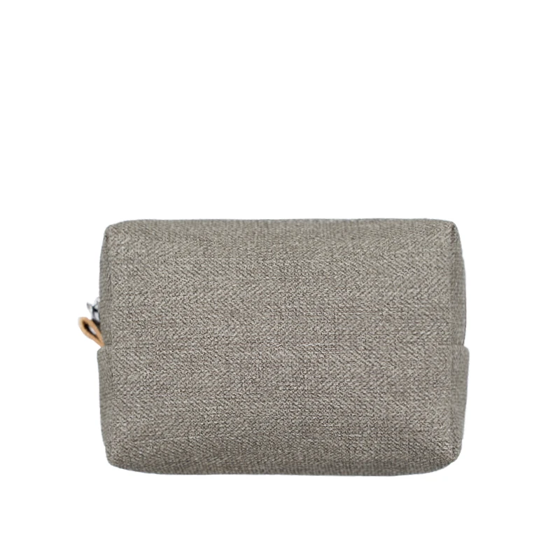 Fabric Texture Cosmetic Bag Women PU Leather Storage Bag scape Travel Pouch Make - £51.13 GBP