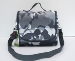 Kipling Kichirou Insulated Lunch Bag AC7256 Polyester Cool Camo Grey $54... - $44.95