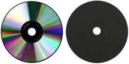 10-Pak Digital-Audio Shiny-Silver/Black Colored Cdr-Da 80-Min Cd-R&#39;S - £23.69 GBP