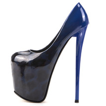 Sexy 19cm Super High Heels Platform Women Pumps Shoes Fashion Red Gold Wedding P - £80.54 GBP
