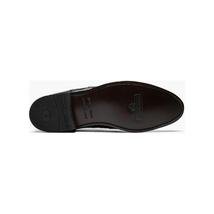 00267, Stacy Adams Leather Shoes Dayton Alligator Print Wingtip Lace Up Black image 6