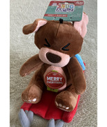 NEW Snugarooz Mikey the Sled Dog Fleece Crinkle Sled Dog Toy Recycled Bo... - $16.75 CAD