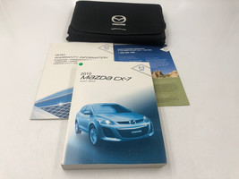 2010 Mazda CX7 CX-7 Owners Manual Handbook Set with Case OEM B03B39061 - £35.29 GBP