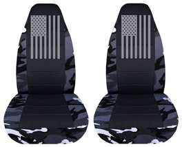 Front set car seat covers Fits 1985-2006 Jeep wrangler YJ-TJ-LJ American... - $79.99