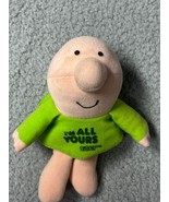I&#39;m All Yours Ziggy Plush Doll Toy Big Nose Green Shirt Vgt 1981 Retro F... - $20.04 CAD