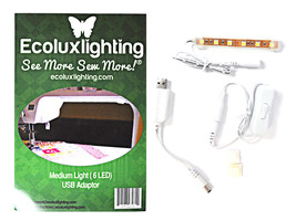 Ecoluxlighting Medium Light 6 LED with USB Adapter - £69.78 GBP