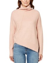 Buffalo David Bitton Womens Elin Asymmetrical Sweater, Small, Adobe Rose - $59.95