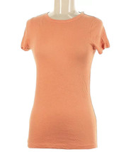 NEW JCrew Women’s CrewNeck T-Shirt Size Medium Orange NWT - £23.64 GBP
