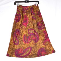 Queen&#39;s Plaza Vintage Paisley Women&#39;s Skirt Size 5-6 - $18.52