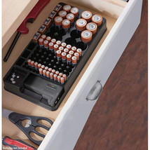 Battery Storage Organizer with Tester - £23.57 GBP