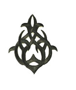 Black Arrow Celtic Knots Arrowhead Embroidered Iron On Applique Patch 4 ... - £12.29 GBP