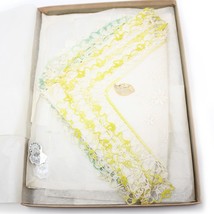 Vintage 6 Handkerchiefs Burmel &amp; Madeira - Crochet &amp; Embroidery in Box - Hey Viv - £15.98 GBP