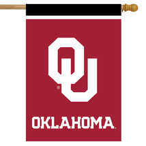 Oklahoma Sooners House Flag Ncaa Licensed 28&quot; X 40&quot; - £32.95 GBP
